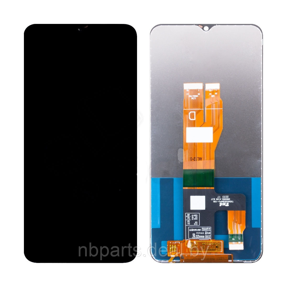 LCD дисплей для Realme C30s с тачскрином (черный) Оригинал LCD - фото 1 - id-p220604774