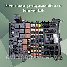 Ремонт блока предохранителей (платы Fuse Box)/ DAF