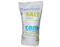 Соль поваренная экстра выварочная таблетированная "Универсальная", 25 кг