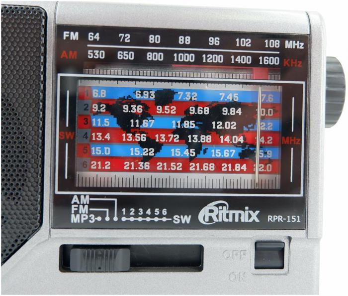 Портативный радиоприемник RITMIX RPR-151 - фото 4 - id-p214717388