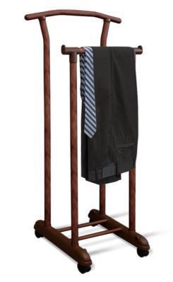 Вешалка напольная костюмная SHEFFILTON SHT-SUR5 темный орех/коричневый - фото 1 - id-p217827678