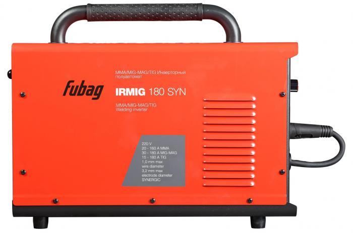 Сварочный аппарат полуавтомат FUBAG IRMIG 180 SYN с горелкой - фото 4 - id-p220462535