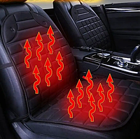 Накидка с подогревом на сиденье автомобиля 96х48см, 2 режима подогрева (1 шт в комплекте)