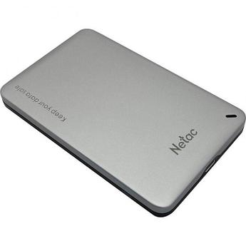 Внешний корпус Netac WH12 для HDD/SSD 2.5 USB 3.0 - Type-C - Type-C Silver NT07WH12-30CC