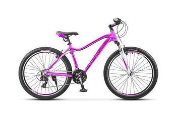 Велосипед взрослый женский спортивный скоростной горный STELS MISS-6000 V 26 дюймов колеса рама 17