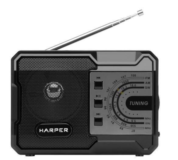 Портативный радиоприемник HARPER HRS-440 Bluetooth приемник - фото 1 - id-p220532247