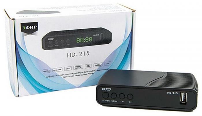 ЭФИР HD-215 DVB-T2/DOLBY DIGITAL/WI-FI/дисплей - фото 8 - id-p220142586