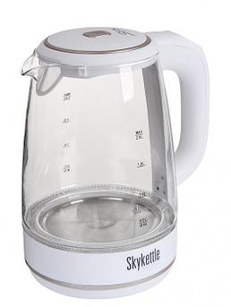 Чайник электрический стеклянный Redmond SkyKettle G203S электрочайник прозрачный жаропрочный с подсветкой