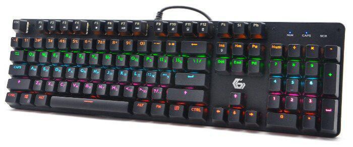 Игровая клавиатура с подсветкой GEMBIRD 18284 KB-G530L механическая геймерская мультимедийная для компьютера - фото 5 - id-p215920009