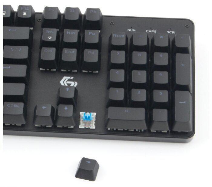 Игровая клавиатура с подсветкой GEMBIRD 18284 KB-G530L механическая геймерская мультимедийная для компьютера - фото 6 - id-p215920009