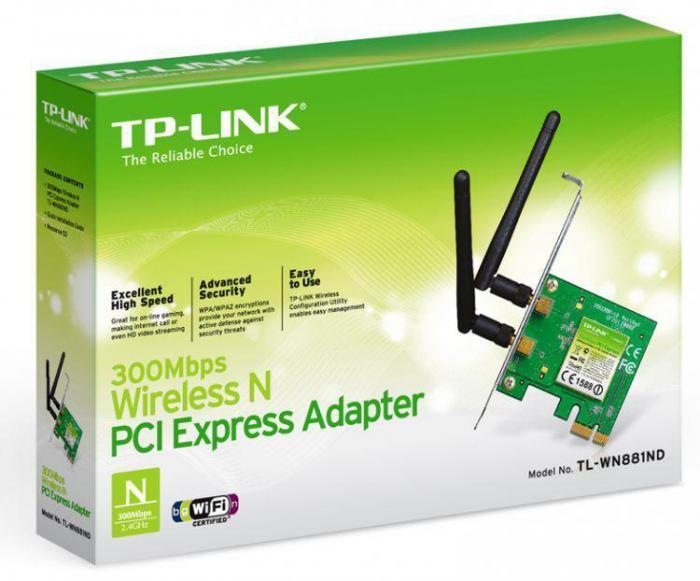 Сетевой адаптер WiFi TP-LINK TL-WN881ND PCI Express - фото 2 - id-p215920873