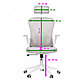 Кресло оператора Deli Е91025, ткань - сетка серая, цвет белый. Цена без учета НДС 20%, фото 3