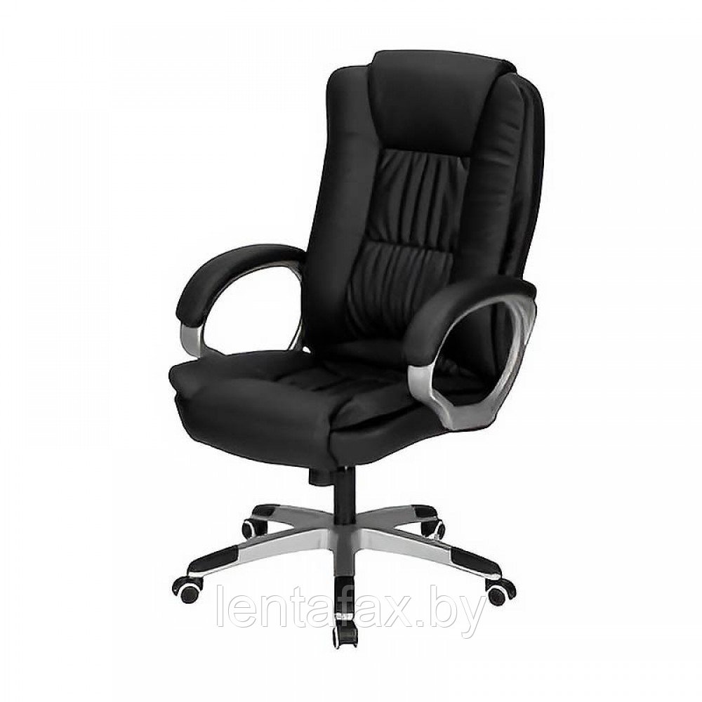 Кресло руководителя Deli E4524, ткань - кожзам чёрный, цвет чёрный. Цена без учета НДС 20%