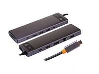 Док-станция Baseus Metal Gleam Series 12-in-1 Multifunctional Type-C HUB Docking Station WKWG020213