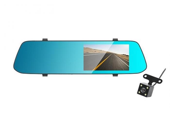 Автомобильный видеорегистратор зеркало Sho-Me SFHD-800 регистратор с парковочной камерой заднего вида - фото 1 - id-p220210348