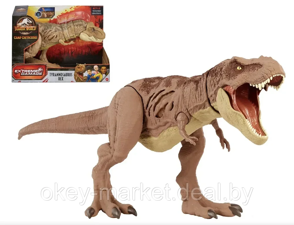 Фигурка динозавра Jurassic World Тираннозавр Рекс GWN26 - фото 3 - id-p168023364