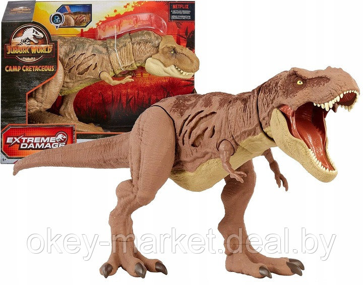 Фигурка динозавра Jurassic World Тираннозавр Рекс GWN26 - фото 2 - id-p168023364