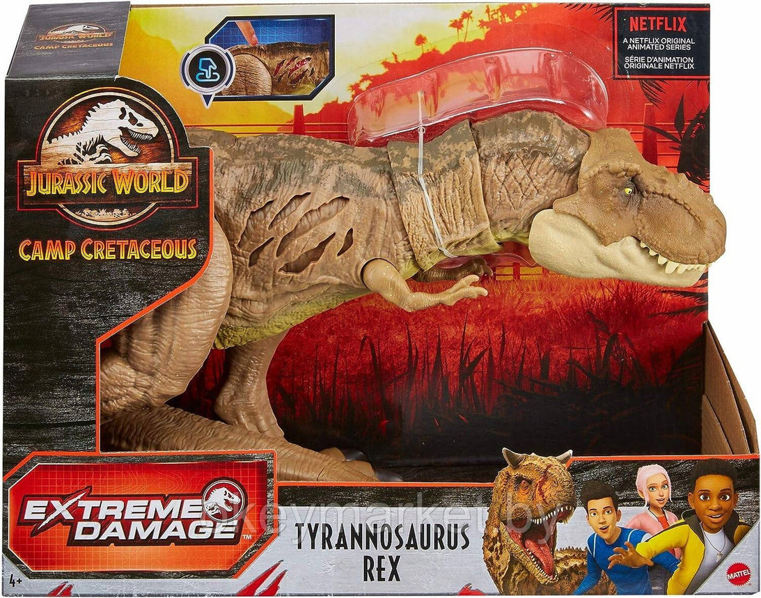 Фигурка динозавра Jurassic World Тираннозавр Рекс GWN26, фото 2