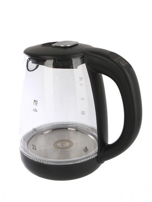 Электрический чайник Redmond SkyKettle G210S стеклянный электрочайник с подсветкой - фото 1 - id-p220458441