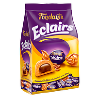 Конфеты жевательные с карамелью и какао кремом TOFFIX ECLAIRS COCOA 1кг