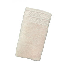 Махровое полотенце для лица 50х90 пудровое NURPAK 270