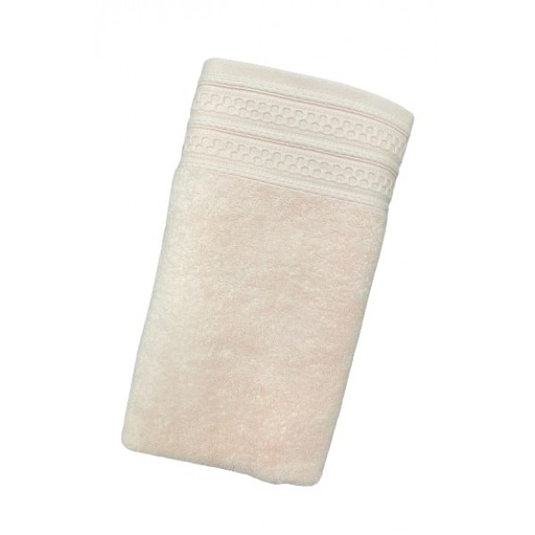 Махровое полотенце для лица 50х90 пудровое NURPAK 270 - фото 1 - id-p197895968