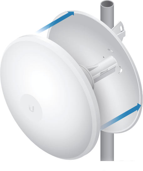 Точка доступа Ubiquiti PowerBeam M5-400 (PBE-M5-400-EU) - фото 2 - id-p220462811