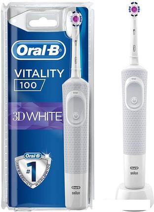 Электрическая зубная щетка Braun Oral-B Vitality 100 3D White D100.413.1 (белый), фото 2