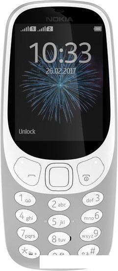 Мобильный телефон Nokia 3310 Dual SIM (серый) - фото 1 - id-p220594585