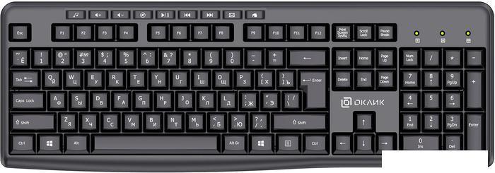 Клавиатура Oklick K225W (черный), фото 2