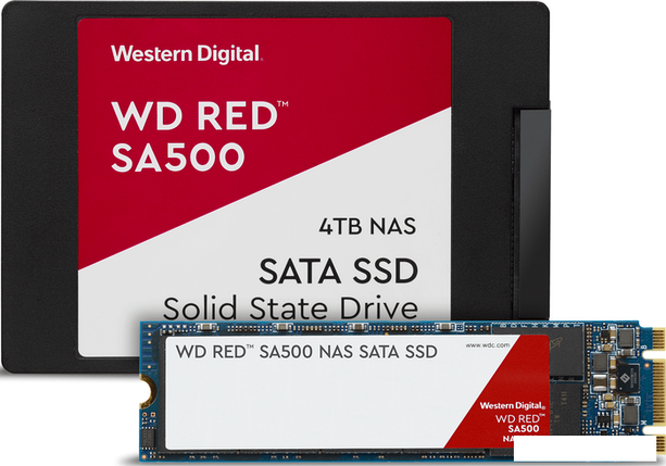 SSD WD Red SA500 NAS 2TB WDS200T1R0B, фото 2