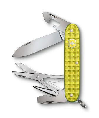 Складной нож Victorinox Pioneer X, функций: 9, 93мм, желтый , коробка подарочная [0.8231.l23] - фото 4 - id-p217735770