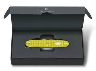 Складной нож Victorinox Pioneer X, функций: 9, 93мм, желтый , коробка подарочная [0.8231.l23] - фото 5 - id-p217735770