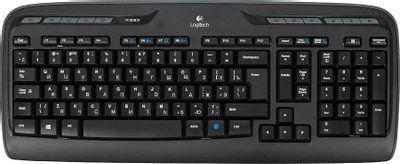 Комплект (клавиатура+мышь) Logitech MK330 (Ru layout), USB, беспроводной, черный [920-003995] - фото 4 - id-p220168882