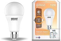 Умная лампа GAUSS Smart Home E27 белая 10Вт 1055lm Wi-Fi (1шт) [1070112]