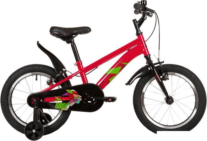 Детский велосипед Novatrack Lynx V 16 2022 167LYNX1V.RD22 (красный) - фото 1 - id-p220588841