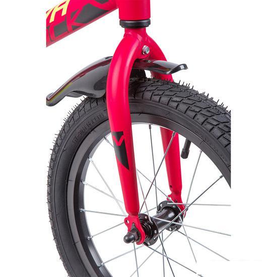 Детский велосипед Novatrack Lynx V 16 2022 167LYNX1V.RD22 (красный) - фото 4 - id-p220588841