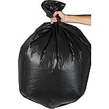 Мешки для мусора ПВД "One Service. Optimum" 160 л, 10 шт/рулон, 24мкм, черные, фото 3