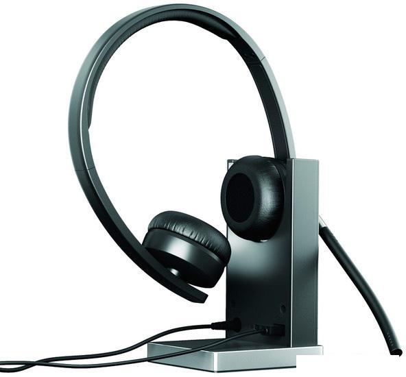 Наушники с микрофоном Logitech Wireless Headset Dual H820e - фото 4 - id-p220448362