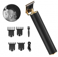 Беспроводной триммер-клипер для бороды, усов и арт рисунков Hair clippeer SHINON SH-2560 (4 сменные насадки)