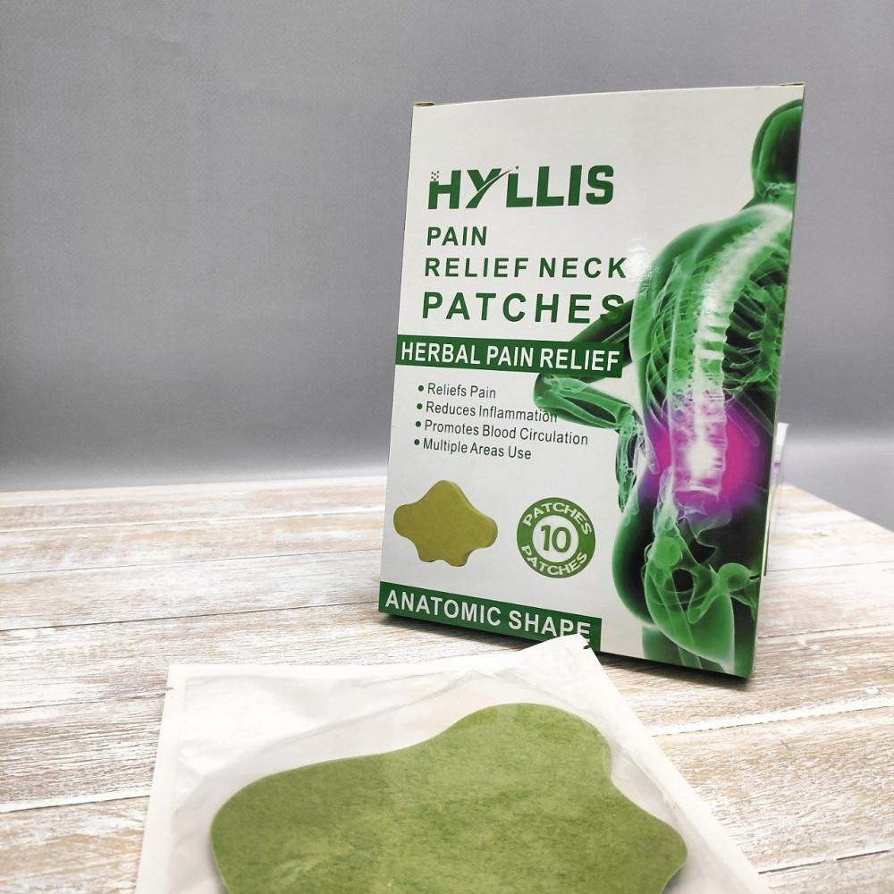 Пластырь обезболивающий для спины Hyllis / патч поясничный травяной 10 шт. в упаковке - фото 5 - id-p201984088