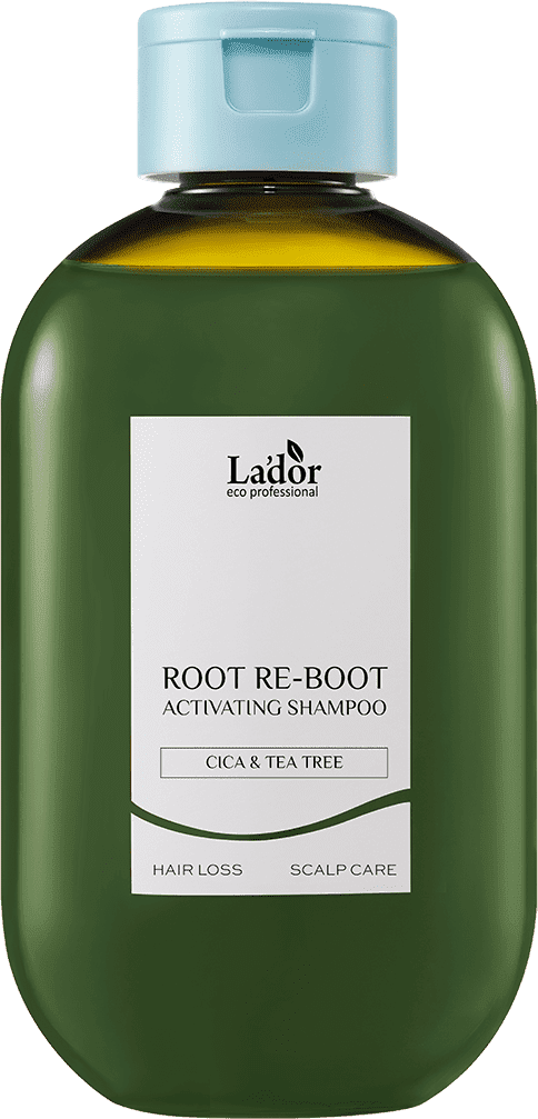 Шампунь для жирной кожи головы LA'DOR ROOT RE-BOOT ACTIVATING SHAMPOO (CICA & TEA TREE), 300мл