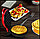 Мини - вафельница для венских и бельгийских вафель  Mini Maker WAFFLE 350W Красный, фото 3