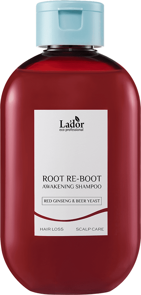 Шампунь для роста волос LA'DOR ROOT RE-BOOT AWAKENING SHAMPOO (RED GINSENG & BEER YEAST), 300мл - фото 1 - id-p220609733