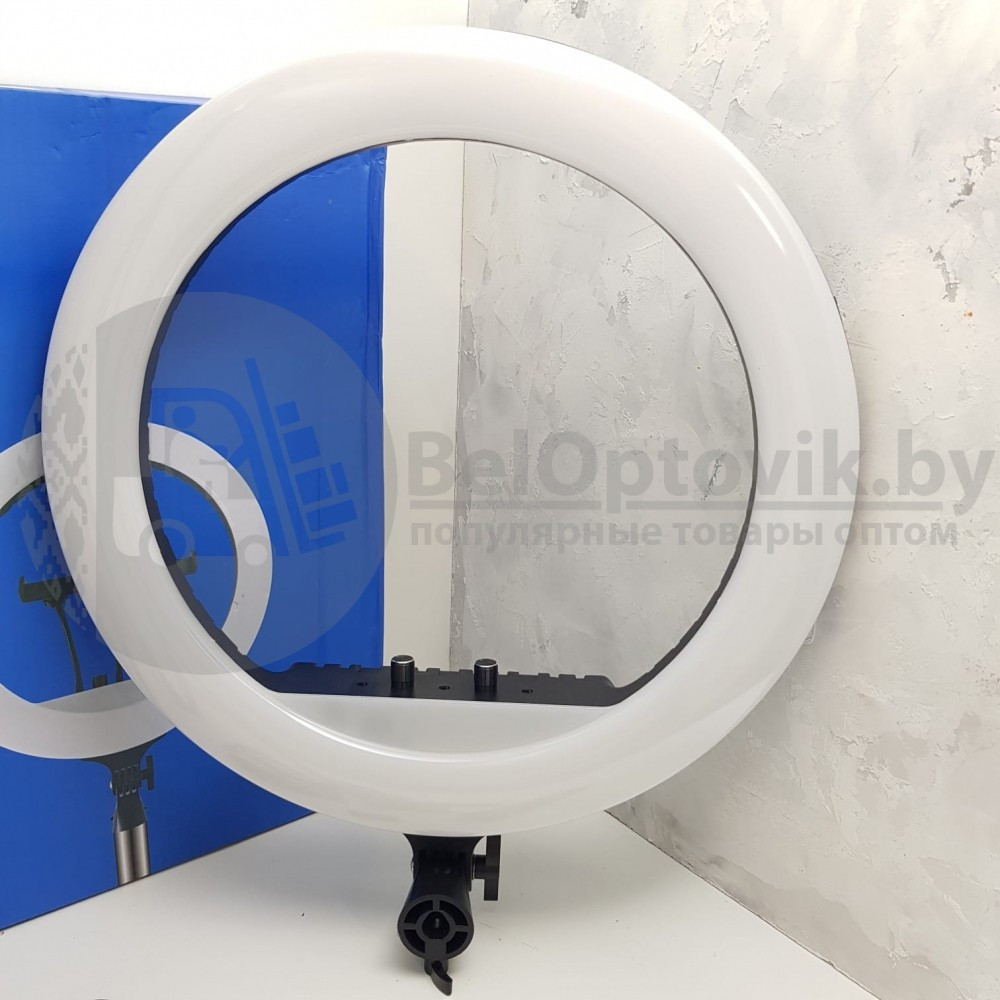 Кольцевая светодиодная лампа для визажиста d450 мм пульт штатив 290см - фото 2 - id-p179627456