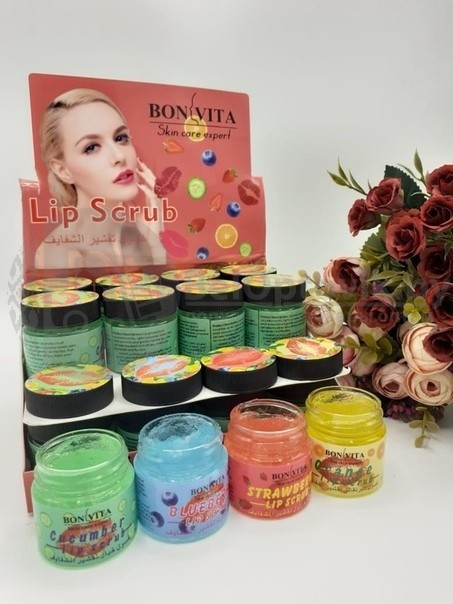 Скраб для губ BON VITA , 40 гр Cucumber Lip Scrub - фото 9 - id-p179627491