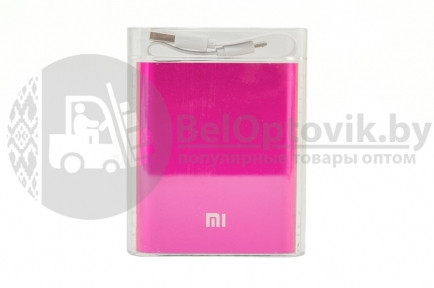 Портативное зарядное устройство power bank Xiaomi 10400 mAh Розовый