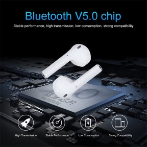ХИТ по лучшей цене Беспроводные наушники i12 TWS Bluetooth 5.0 NEW Color Белый