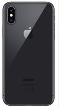 Задняя крышка Apple iPhone XS Max с рамокй Серый