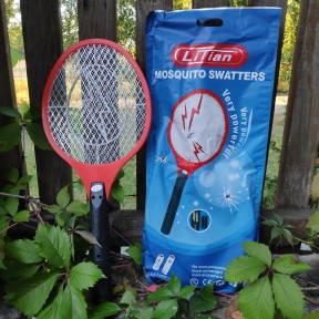 Мухобойка электрическая Mosquito Swatter цвет MIX SB-005 (на батарейках,цвета MIX) - фото 1 - id-p179626427